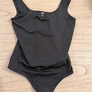 Express Black Body Contour Top